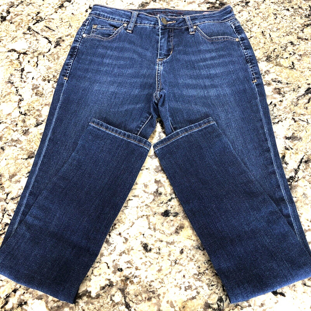 Size 2 X 30 Jag Jeans Womens Denim Mid Rise Skinny Dark Blue